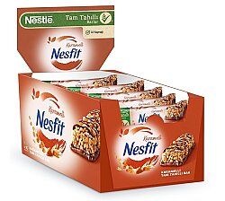 Nestle Nesfit Bar Karamelli 23,50 Gr. 16lı - NESTLE 