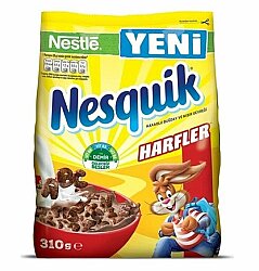 Nestle Nesquık Harfler Mısır Gevreği 310gr. x12 - NESTLE