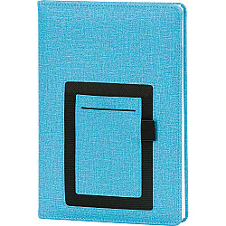Ortaköy-trkm Tarihsiz Defter Turkuaz Mavi 15 x 21 Cm - 