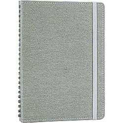 Sirkeci-g Gizli Spiralli Defter Gri 15 x 21,5 Cm - 
