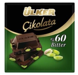 Ülker Çikolata Kare 65 Gr. A.fıs.bit.%60 x6 - ÜLKER