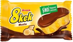 Ülker Dankek 8 Kek Muz 55 Gr x24 - ÜLKER