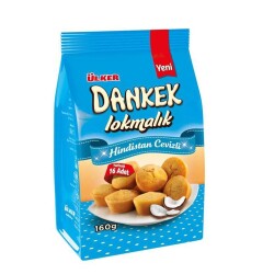 Ülker Dankek Lokmalık Hindistan Cevizi 160 Gr. x10 - ÜLKER