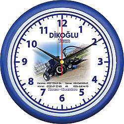 V30-510-l Plastik Duvar Saati Ø 28 Cm - 
