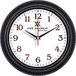 V30-527-s Plastik Duvar Saati Ø 32 Cm - 
