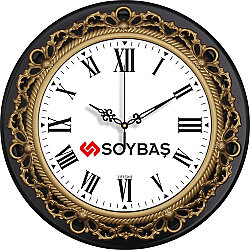 V30-860-sa Plastik Duvar Saati Ø 35 Cm - 