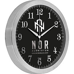 V30-985-gv Alüminyum Duvar Saati Ø 25 Cm - 