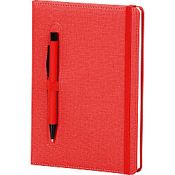 Vefa-k Tarihsiz Defter Kırmızı 15 x 21 Cm - 