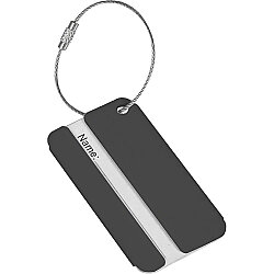 Vlz-01-s Valiz Etiketi Siyah 8 x 4,3 Cm - 